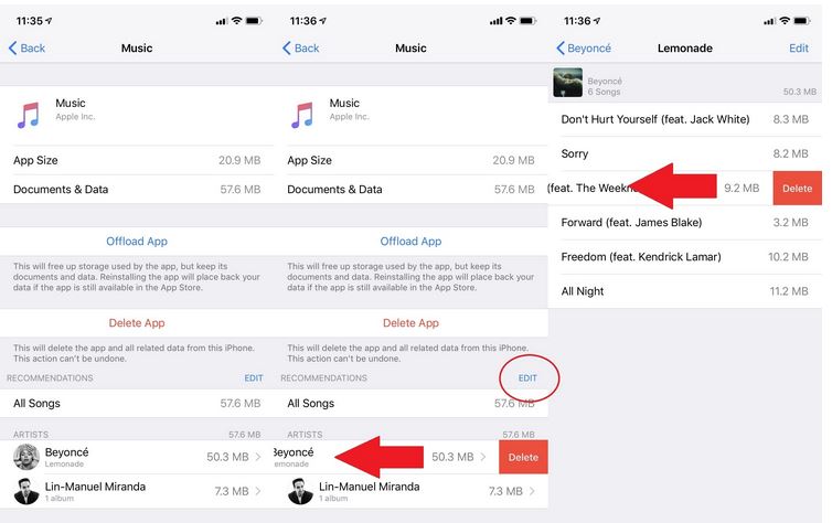 how to free up space on iphone storage other