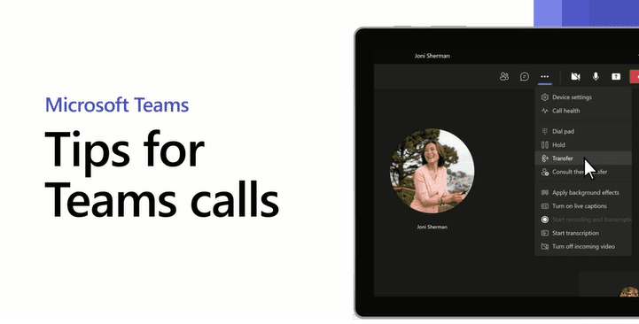 Tips for Teams calls